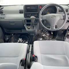 ハイゼットカーゴデッキバンG4WD, 検令和8年10月6日, スタッドレス装着済,格安軽自動車！車検付の画像