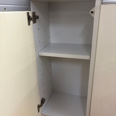 【ジャングル深井店】★ラック（収納棚）ホワイト 家具 簡易クリーニング済 堺市 深井 【FU3114】の画像