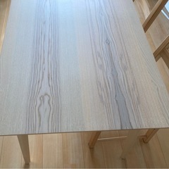(1月上旬引き渡し) IKEA ダイニングテーブル＆椅子2脚の画像
