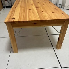 (運搬費込)(即日、深夜OK)ローテーブル ひとり暮らし用‼️新生活に‼️模様替えに‼️作業用にも👨‍💻の画像