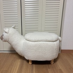 アニマル スツール アルパカの画像