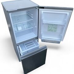 美品 AQUA アクア 冷蔵庫 ブラッシュシルバー AQR-13M 126Lの画像