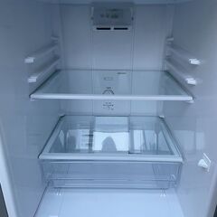 美品 AQUA アクア 冷蔵庫 ブラッシュシルバー AQR-13M 126Lの画像