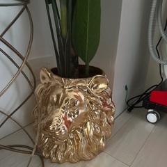 造花の観葉植物の置物の画像