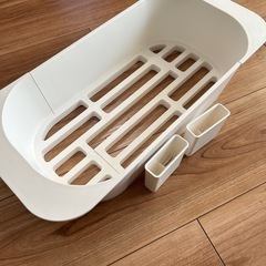 山崎実業 伸縮　水切りバスケット 水切りカゴ　ACUTOの画像