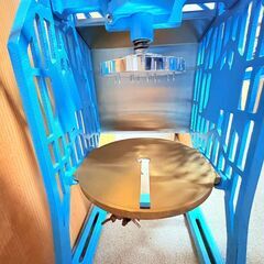 【❗️✨業務用にも使える・昭和レトロ調✨❗️】✨手動式 かき氷機 アイススライサー PRO-B130MB ✨簡易清掃済み・現状渡し‼️の画像