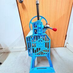 【❗️✨業務用にも使える・昭和レトロ調✨❗️】✨手動式 かき氷機 アイススライサー PRO-B130MB ✨簡易清掃済み・現状渡し‼️の画像