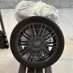 165/50/15スタッドレスタイヤアルミホイールの画像