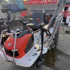 【福岡県みやま市】美品 クボタ 4条 田植機 AW4- 9.5馬力 現行型の画像