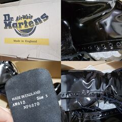 中古革靴3足／DR. MARTENS・DIESEL・ADESSO（要メンテナンス）の画像
