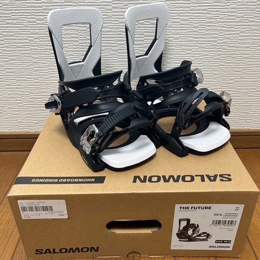 新品サロモン ファッション フューチャー キッズビンディング XS/S