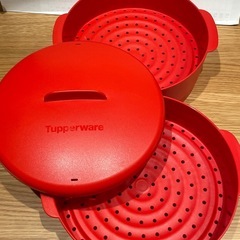 タッパーウェア　スチームイット　蒸し器　せいろの画像