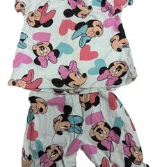 90cm ベビー服 パジャマ ディズニー  上下3点の画像
