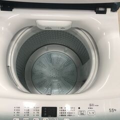 ＼家具＊家電のお店／【ｼﾞｬﾝｸﾞﾙｼﾞｬﾝｸﾞﾙ石川金沢店】 洗濯機 ハイアール 5.5kg JW-U55HK 2021年製 *当店1ヶ月保証の画像