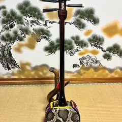 沖縄三線　エーマクルチ　本蛇皮一枚張り！与那城型！ユナー型！こちらの商品220000円になります！⑦の画像