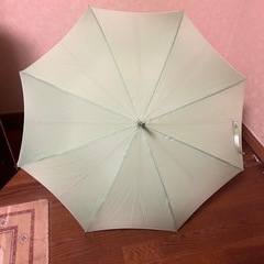 Charcoal Express 長傘　ライトグリーン　雨傘　日傘の画像
