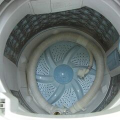 （★1台限り★洗濯機続々入荷のため値下げ特価★通常￥14,300 →￥11,000★）東芝　全自動洗濯機６.０ｋｇ　２０１９年製　AW-6G6　56.3㎝幅　白　1～2人世帯向け　　高く買取るゾウ八幡東店の画像