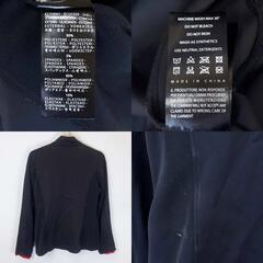 エクイライン EQUILINE ジップアップ ライディングジャケット S ブラック レディース 乗馬 馬術の画像