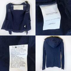 Alexandra Ledermann ジップアップパーカー ジャケット S ネイビー 14MARDI2 レディース 乗馬 馬術の画像