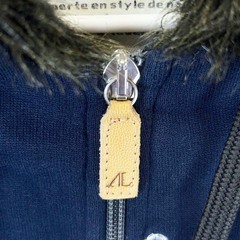 Alexandra Ledermann ジップアップパーカー ジャケット S ネイビー 14MARDI2 レディース 乗馬 馬術の画像