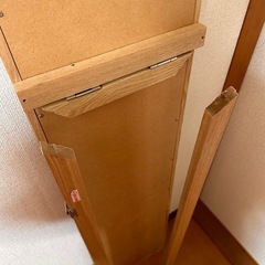※引渡し予定あり
【無料】姿見／鏡　※支え破損あり・現状渡しの画像