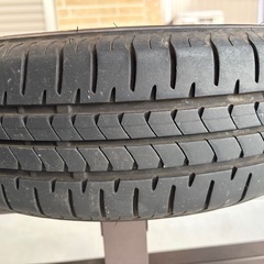 155/65/13BSラジアルタイヤ、アルミホイールの画像