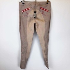 【未使用】ELT Amiga キュロット パンツ フルシート 40 Sahara サハラ 3205418 レディース 乗馬ズボン 馬術の画像