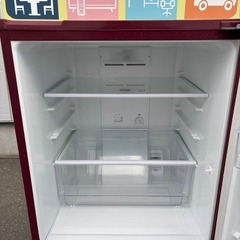 AQUA アクア 冷蔵庫 AQR-16G(R) 157L 2018年製の画像