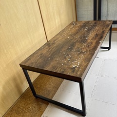 ニトリ　ローテーブル　足回りしっかりしてますの画像