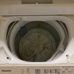 ○東166 動作品 Panasonic 洗濯機 NA-F50B13 5.0L 縦型 一人暮らし用 2019年製の画像