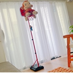 美品！バスケットゴール＆ボールの画像