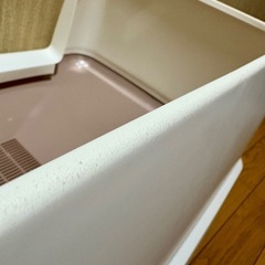 猫用トイレ　デオトイレ　猫砂4袋付き　システムトイレの画像