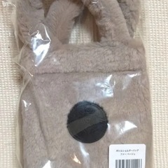 スターバックス スタバ STARBUCKS　ボトルショルダーバッグファーベージュ ホリデー2025の画像