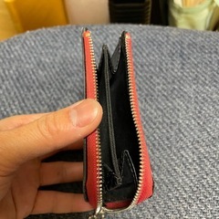 ブラック クロコダイル風 財布の画像