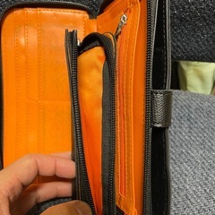 BEAMS ブラック 長財布の画像