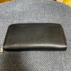 BEAMS ブラック 長財布の画像