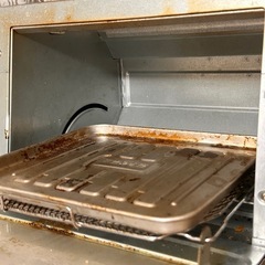 ※引渡し予定あり【無料】トースター 外観汚れあり・鉄板汚れありの画像
