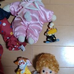 アンティークピエロ人形セット‼️の画像