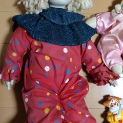 アンティークピエロ人形セット‼️の画像