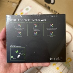 未開封　5G LTE モバイルWi-Fi 3000mAhの画像