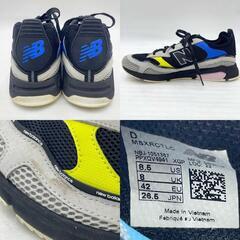 ニューバランス X-Racer  Grey Black  MSXRCTLC 26.5cm NEW BALANCE スニーカーの画像