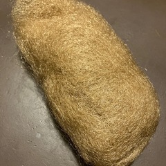 梳き毛　ブロンド×1束　黒×1束の画像