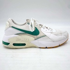 ナイキ エアマックス エクシー ウィメンズ W AIR MAX EXCEE 27.5cm ホワイト/グリーン DJ2003-100 NIKE スニーカーの画像