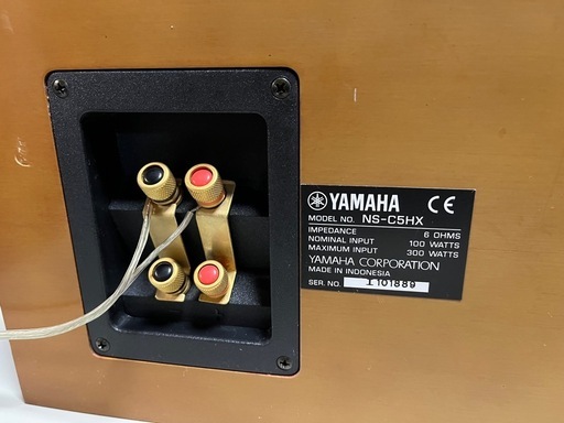 YAMAHA NS-C5HX シアター用 センタースピーカー 音出し確認済 6Ω