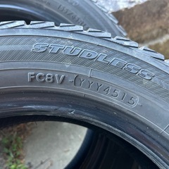 スタッドレスタイヤ4本　155/65/14　ヨコハマ　アイスグリッドの画像