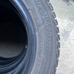 スタッドレスタイヤ4本　155/65/14　ヨコハマ　アイスグリッドの画像