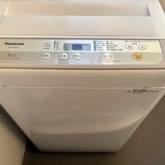 洗濯機5kg  パナソニックの画像