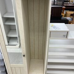 ★リユースのサカイ千葉中央店★  クローゼット 白系 H156×D41×W59 クリーニング済み TC5812の画像