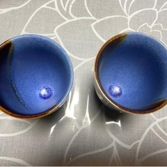 新品　aito ポット付き　四季の器　ペアカップ　紺碧　セットの画像