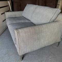 ACTUS/eilersen　アクタス/アイラーセン ストリームライン デンマーク製 二人がけソファー　北欧家具　男前インテリアカバーリングソファ 参考定価30万円超 Usedの画像